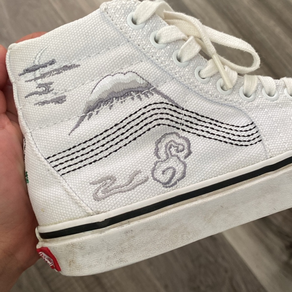New Vans X Cobra Kai Karate Kid Sk-8 Shoe Miyagi Dojo 5 Women - Picture 10 of 12
